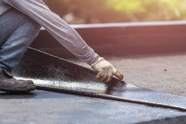 Professional Waterproofing technician working in Augusta, GA